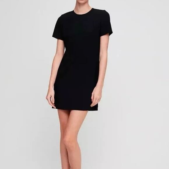 Aritzia Babaton Patricio Shift Black Dress - Picture 2 of 9